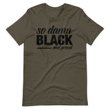 so damn BLACK Short-Sleeve Unisex T-Shirt
