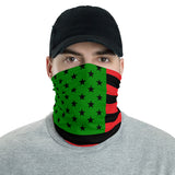 Pan-African Flag w/Stars Neck Gaiter
