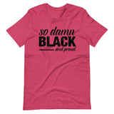 so damn BLACK Short-Sleeve Unisex T-Shirt
