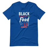 Black Owned Food LA (graphics-white text) Short-Sleeve Unisex T-Shirt