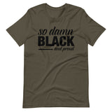 so damn BLACK Short-Sleeve Unisex T-Shirt