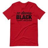 so damn BLACK Short-Sleeve Unisex T-Shirt
