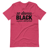 so damn BLACK Short-Sleeve Unisex T-Shirt