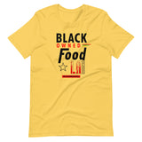 Black Owned Food LA (graphics-black text) Short-Sleeve Unisex T-Shirt