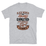 Expected to Make Sh*t Shimmer Short-Sleeve Unisex T-Shirt