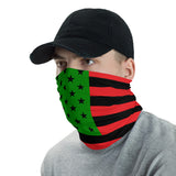 Pan-African Flag w/Stars Neck Gaiter