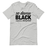 so damn BLACK Short-Sleeve Unisex T-Shirt