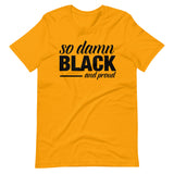 so damn BLACK Short-Sleeve Unisex T-Shirt