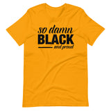 so damn BLACK Short-Sleeve Unisex T-Shirt