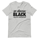 so damn BLACK Short-Sleeve Unisex T-Shirt