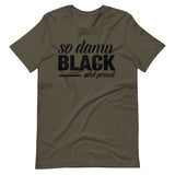 so damn BLACK Short-Sleeve Unisex T-Shirt