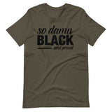 so damn BLACK Short-Sleeve Unisex T-Shirt