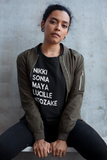 NIKKI, SONIA, MAYA, LUCILLE, NTOZAKE Unisex Black Sweatshirt