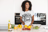 Black Owned Food LA (logo-black text) Short-Sleeve Unisex T-Shirt
