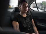 I AM BLACK History Short-Sleeve Black Unisex T-Shirt