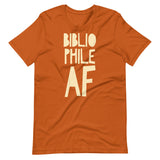 Bibliophile AF Short-Sleeve Unisex T-Shirt