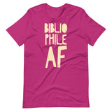 Bibliophile AF Short-Sleeve Unisex T-Shirt