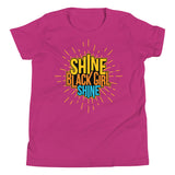 Shine Black Girl, Shine! Youth Short Sleeve T-Shirt