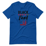Black Owned Food LA (graphics-black text) Short-Sleeve Unisex T-Shirt