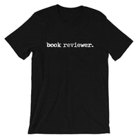 book reviewer Short-Sleeve Unisex T-Shirt