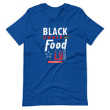 Black Owned Food LA (graphics-white text) Short-Sleeve Unisex T-Shirt