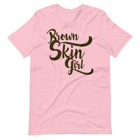 Brown Skin Girl Short-Sleeve Unisex T-Shirt