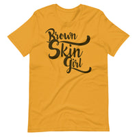 Brown Skin Girl Short-Sleeve Unisex T-Shirt