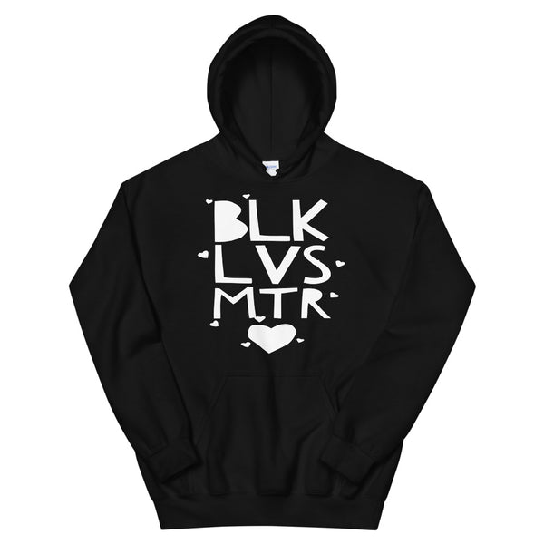 BLK LVS MTR (hearts) Unisex Hoodie
