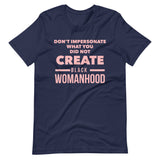 Black Womanhood Short-Sleeve Unisex T-Shirtl