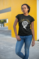 I Came From a Black Woman Short-Sleeve Black Unisex T-Shirt (Adult)